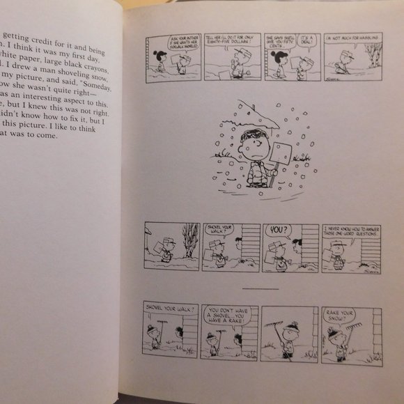 CHARLIE BROWN You Don't Look 35 Charlie Brown First Edition Hardcover Book 1985 - Picture 6 of 7